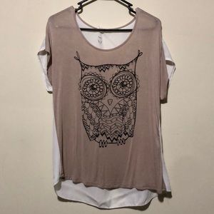 Owl tee